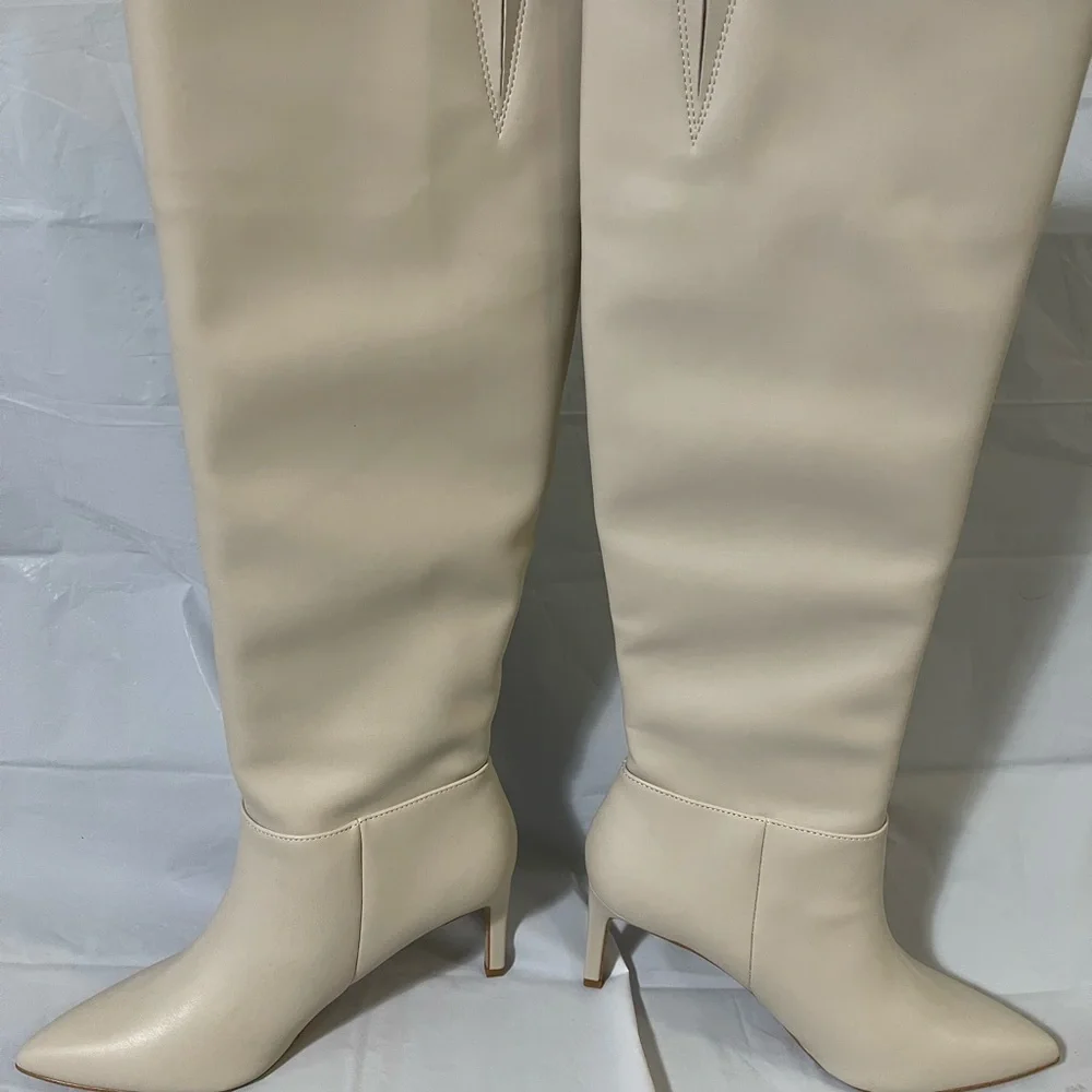 BCBY new never work women’s boots in tan color size 7 - Picture 2 of 5